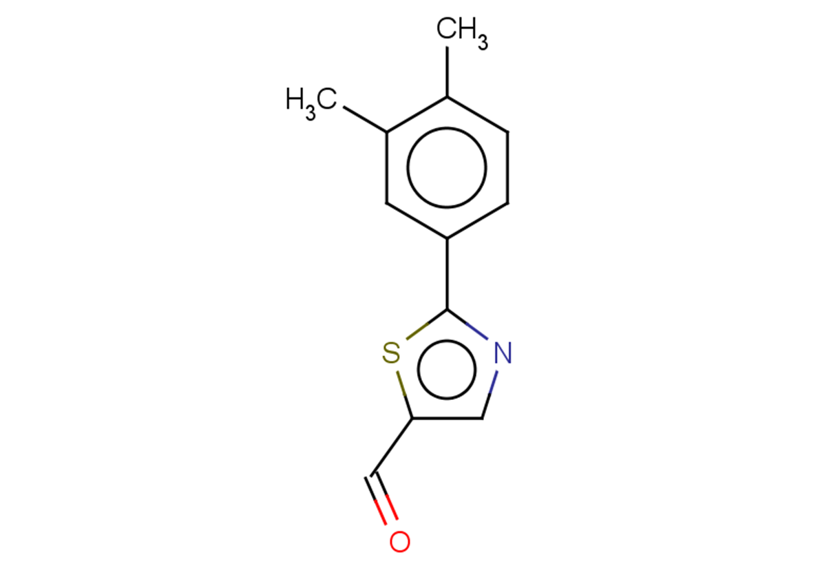 2-(3,4-dimethylphenyl)-1,3-thiazole-5-carbaldehyde