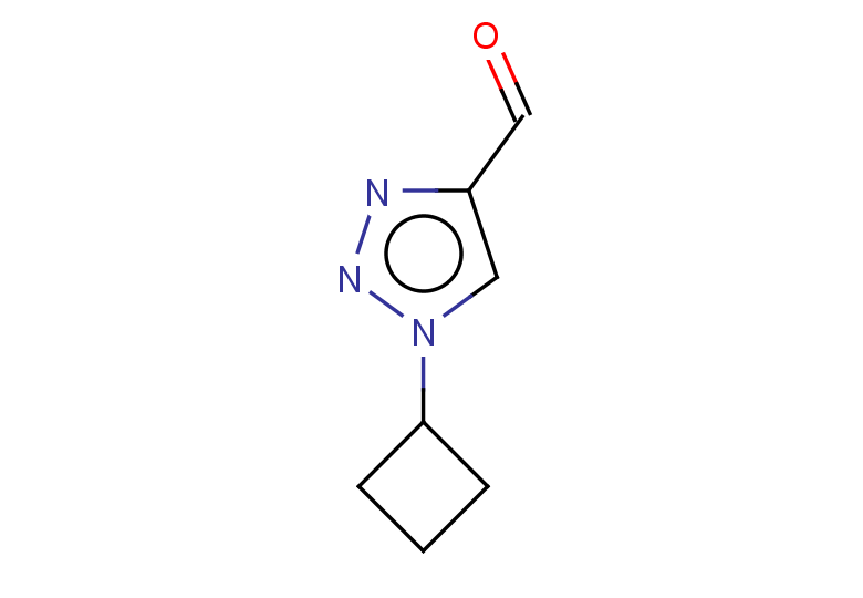 1-cyclobutyl-1H-1,2,3-triazole-4-carbaldehyde