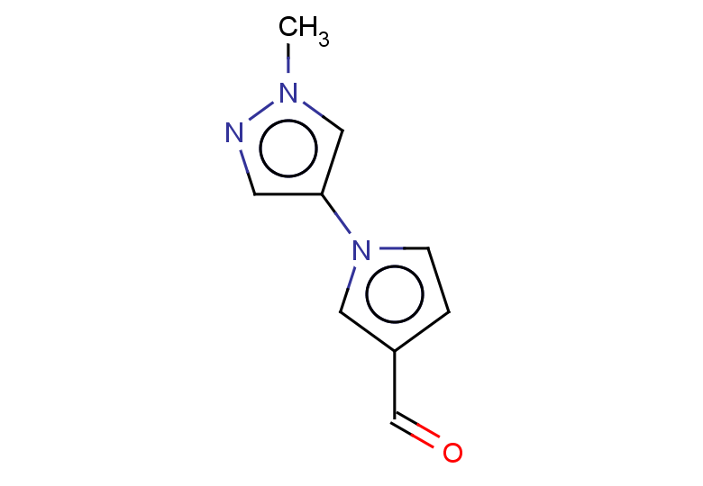 1-(1-methyl-1H-pyrazol-4-yl)-1H-pyrrole-3-carbaldehyde