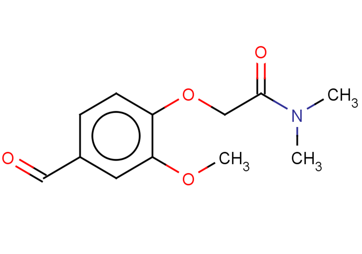 2-(4-formyl-2-methoxyphenoxy)-N,N-dimethylacetamide