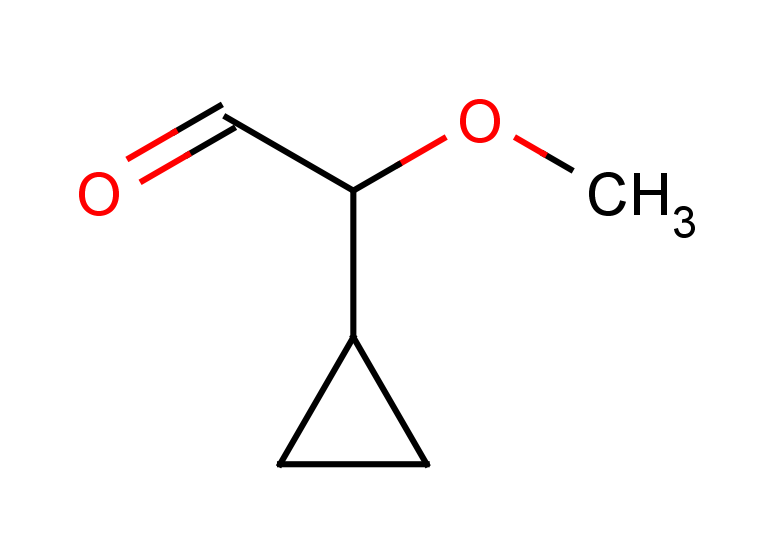 2-cyclopropyl-2-methoxyacetaldehyde