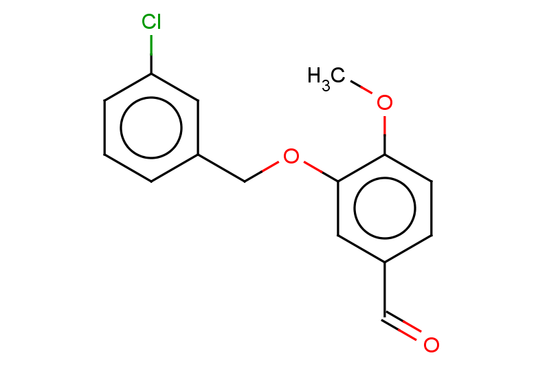 3-[(3-chlorophenyl)methoxy]-4-methoxybenzaldehyde