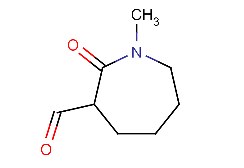 1-methyl-2-oxoazepane-3-carbaldehyde