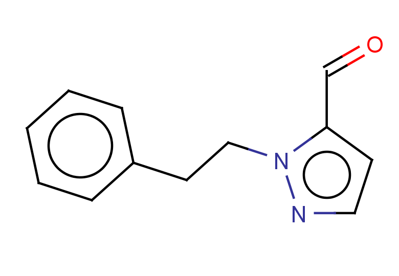 1-(2-phenylethyl)-1H-pyrazole-5-carbaldehyde