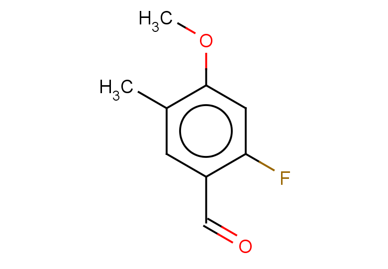 2-fluoro-4-methoxy-5-methylbenzaldehyde