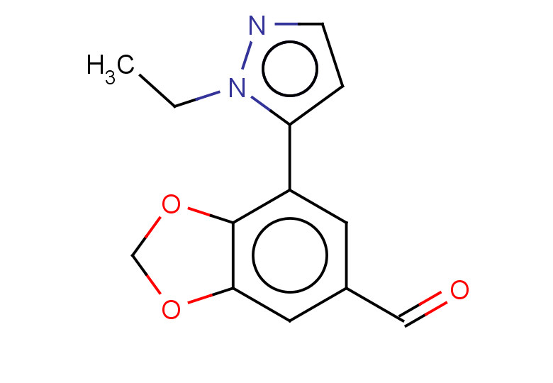 7-(1-ethyl-1H-pyrazol-5-yl)-1,3-dioxaindane-5-carbaldehyde