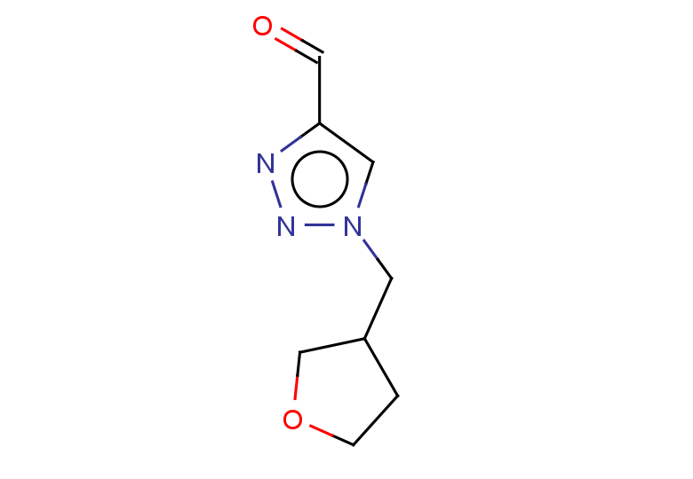 1-[(oxolan-3-yl)methyl]-1H-1,2,3-triazole-4-carbaldehyde