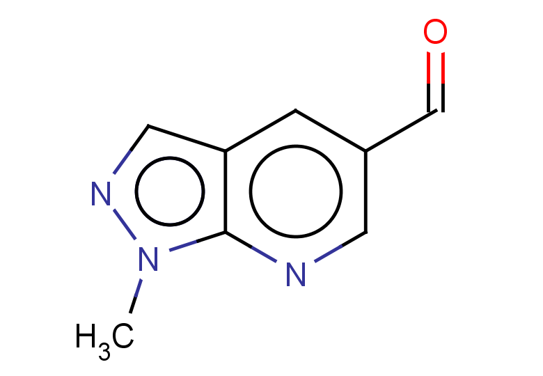 1-methyl-1H-pyrazolo[3,4-b]pyridine-5-carbaldehyde