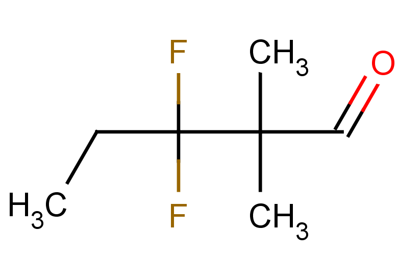 3,3-difluoro-2,2-dimethylpentanal