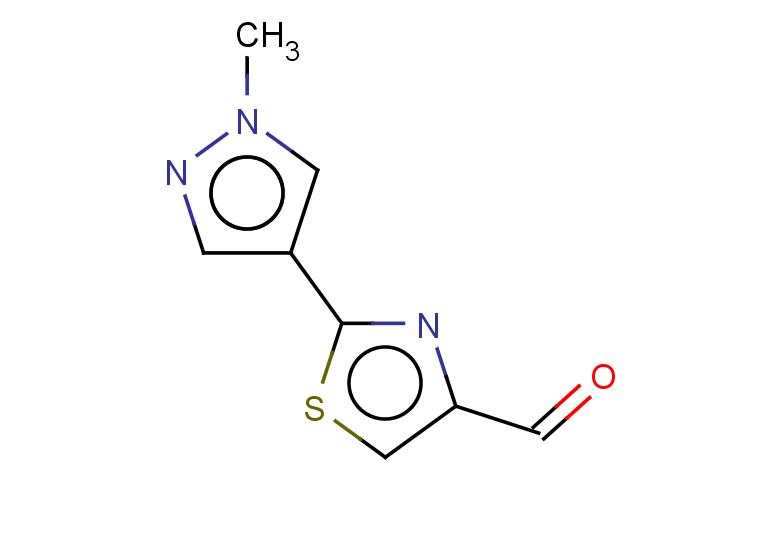 2-(1-methyl-1H-pyrazol-4-yl)-1,3-thiazole-4-carbaldehyde
