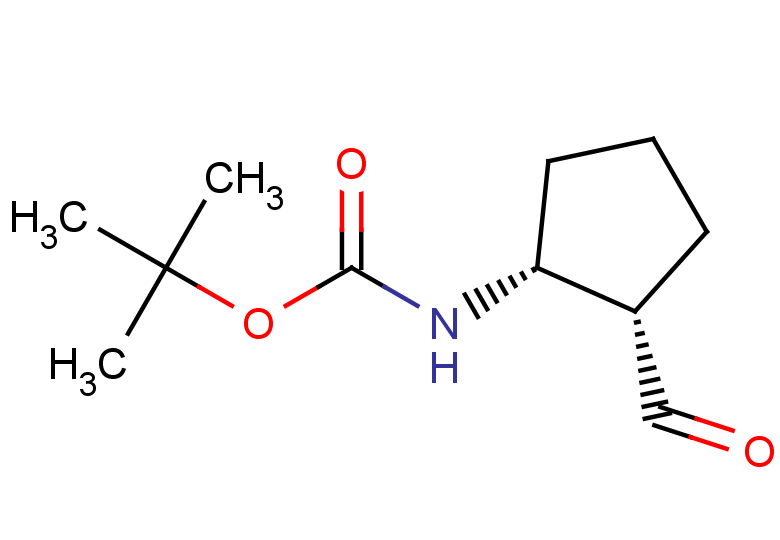 rac-tert-butyl N-[(1R,2S)-2-formylcyclopentyl]carbamate, cis