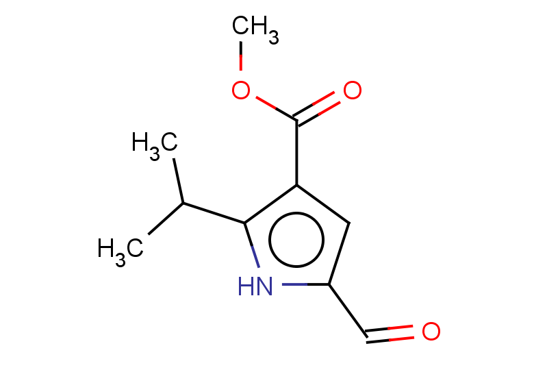 methyl 5-formyl-2-(propan-2-yl)-1H-pyrrole-3-carboxylate