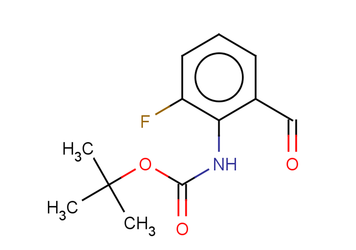 tert-butyl N-(2-fluoro-6-formylphenyl)carbamate