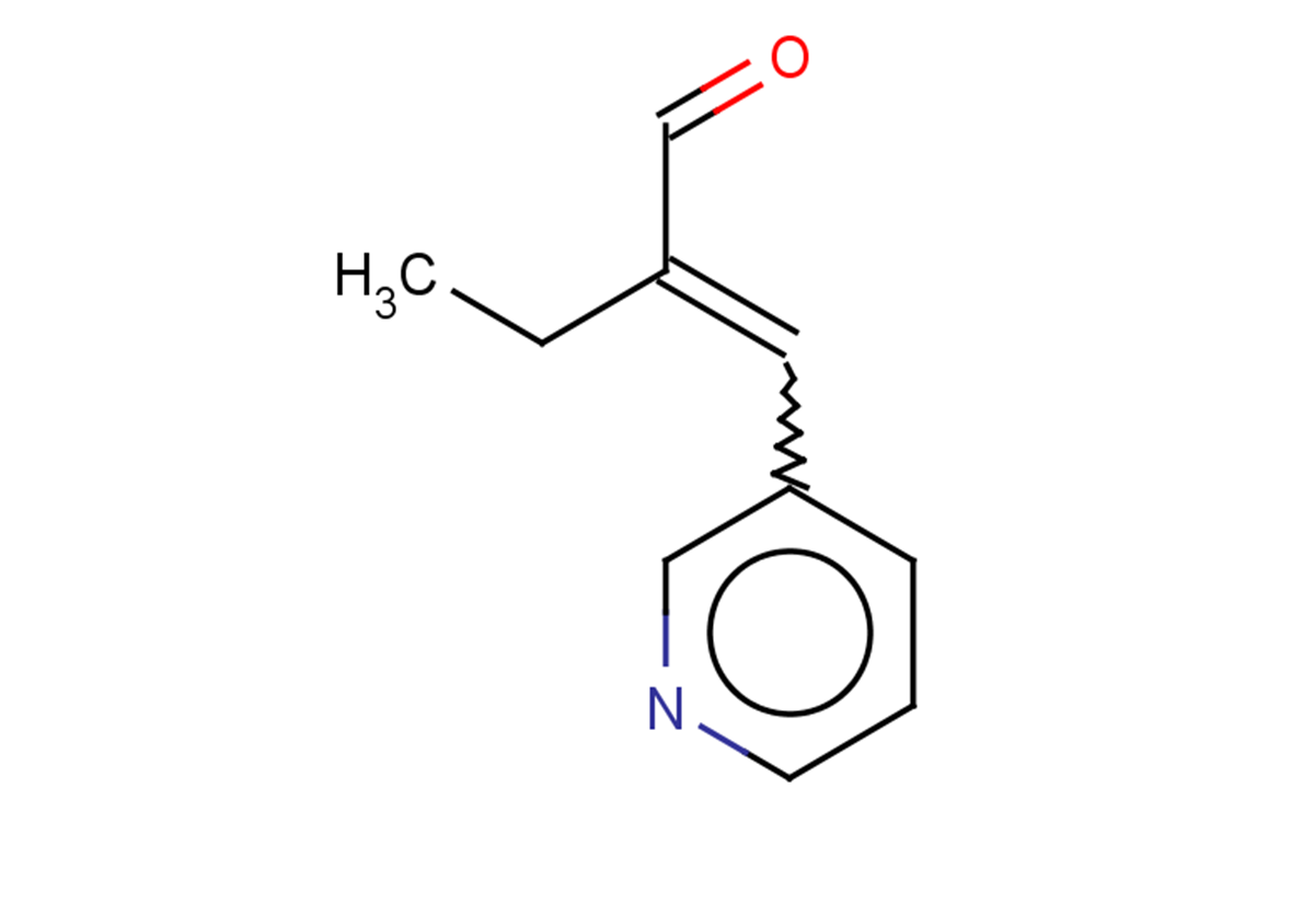 2-[(pyridin-3-yl)methylidene]butanal