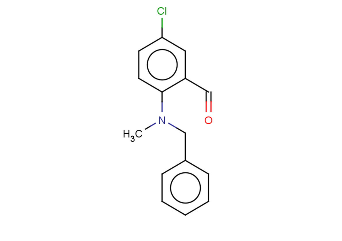 2-[benzyl(methyl)amino]-5-chlorobenzaldehyde