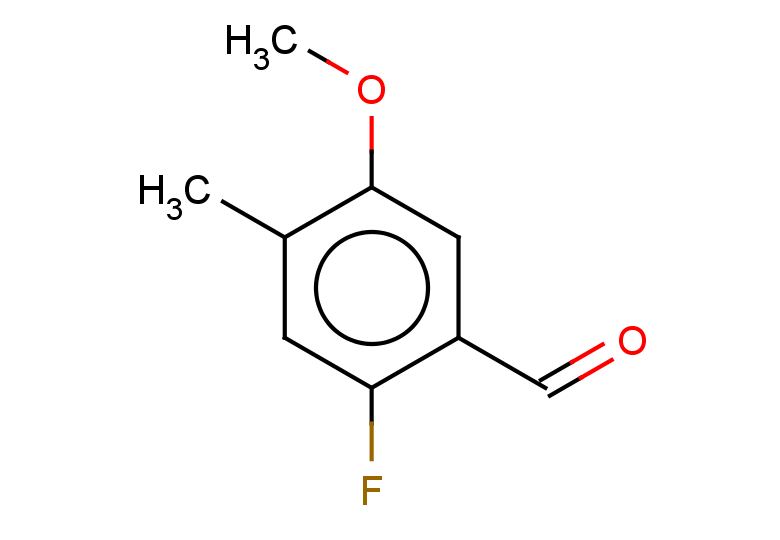2-fluoro-5-methoxy-4-methylbenzaldehyde