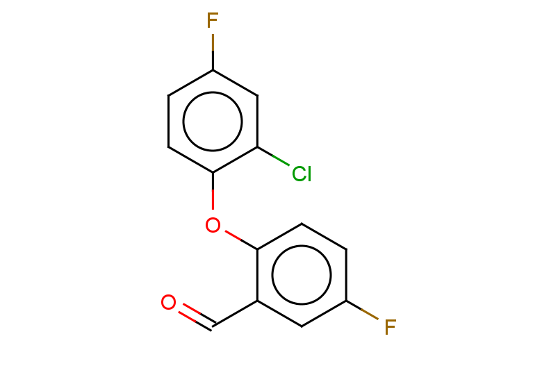 2-(2-chloro-4-fluorophenoxy)-5-fluorobenzaldehyde
