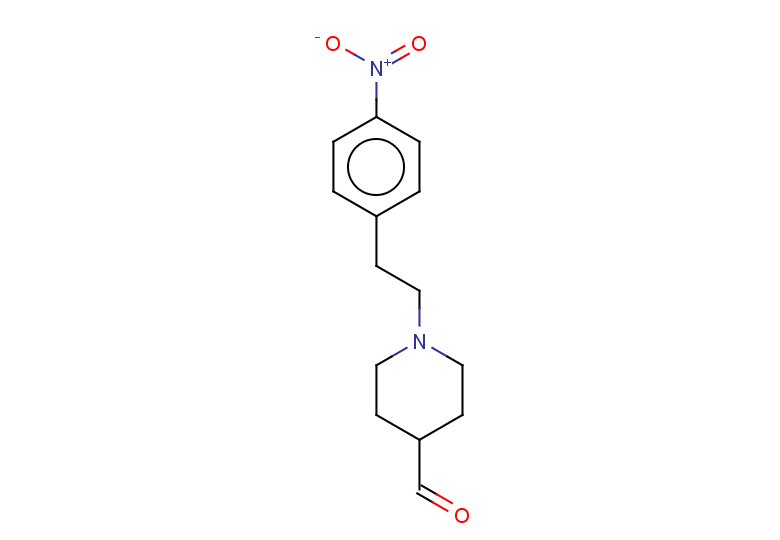 1-[2-(4-nitrophenyl)ethyl]piperidine-4-carbaldehyde