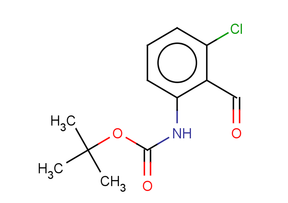 tert-butyl N-(3-chloro-2-formylphenyl)carbamate