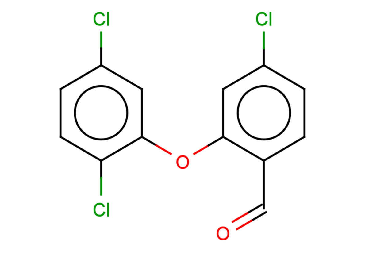 4-chloro-2-(2,5-dichlorophenoxy)benzaldehyde