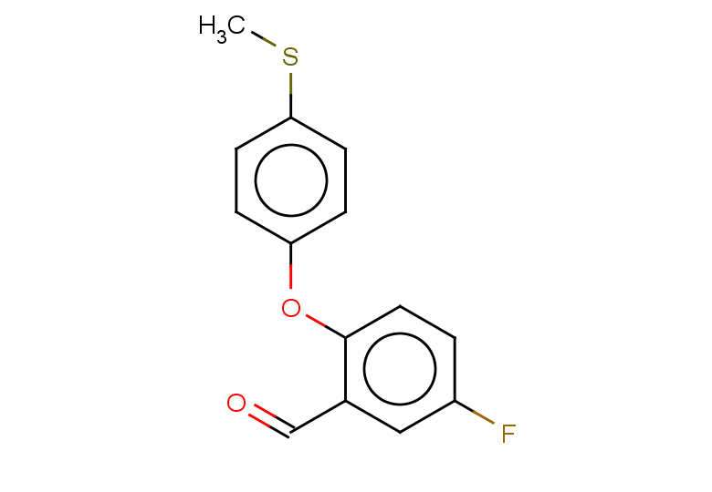 5-fluoro-2-[4-(methylsulfanyl)phenoxy]benzaldehyde