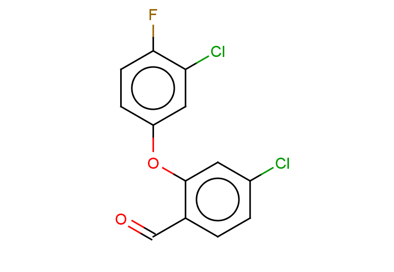4-chloro-2-(3-chloro-4-fluorophenoxy)benzaldehyde