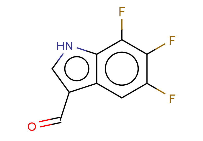 5,6,7-trifluoro-1H-indole-3-carbaldehyde