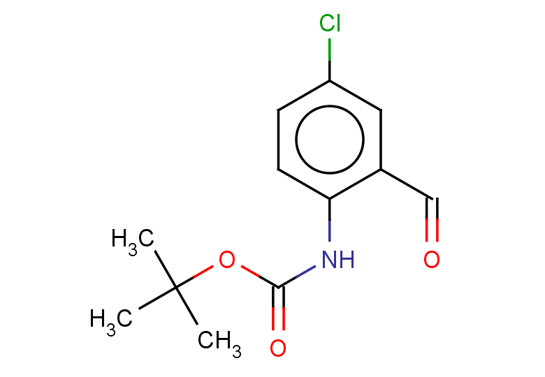 tert-butyl N-(4-chloro-2-formylphenyl)carbamate