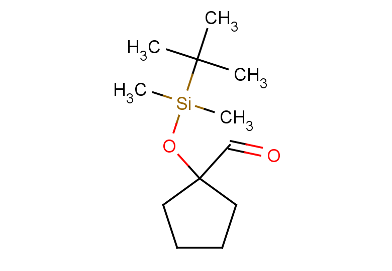 1-[(tert-butyldimethylsilyl)oxy]cyclopentane-1-carbaldehyde