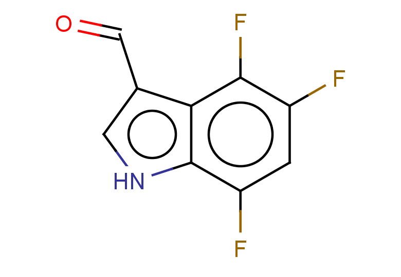 4,5,7-trifluoro-1H-indole-3-carbaldehyde