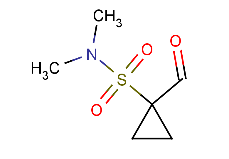 1-formyl-N,N-dimethylcyclopropane-1-sulfonamide