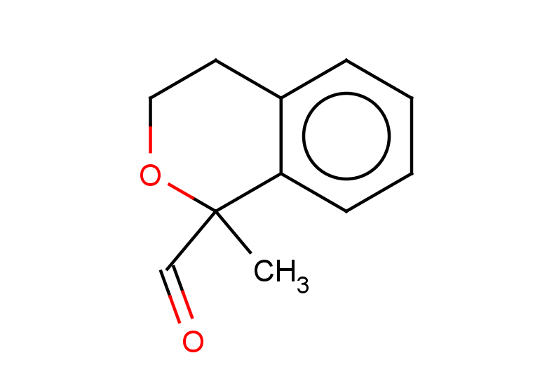 1-methyl-3,4-dihydro-1H-2-benzopyran-1-carbaldehyde