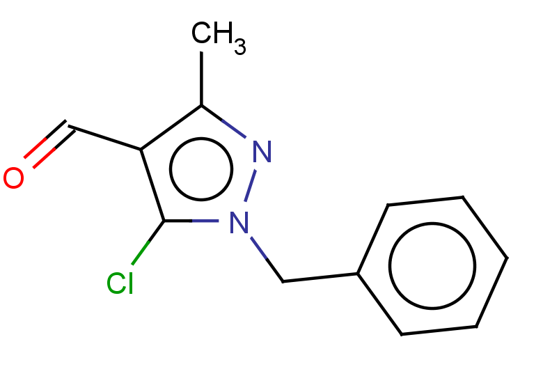 1-benzyl-5-chloro-3-methyl-1H-pyrazole-4-carbaldehyde