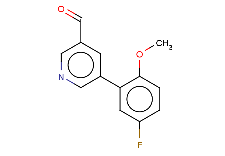 5-(5-fluoro-2-methoxyphenyl)pyridine-3-carbaldehyde