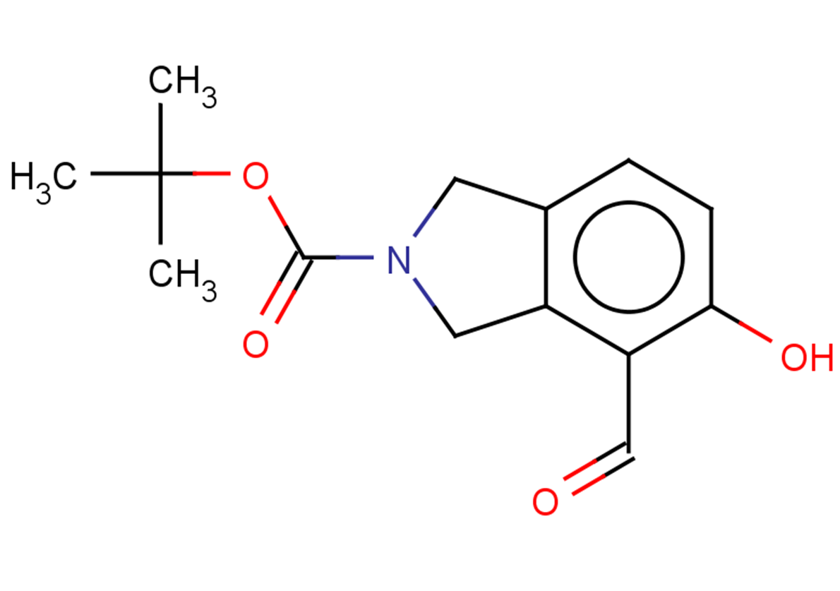 tert-butyl 4-formyl-5-hydroxy-2,3-dihydro-1H-isoindole-2-carboxylate