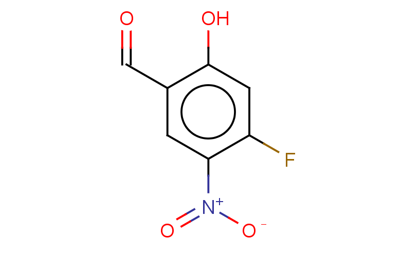 4-fluoro-2-hydroxy-5-nitrobenzaldehyde