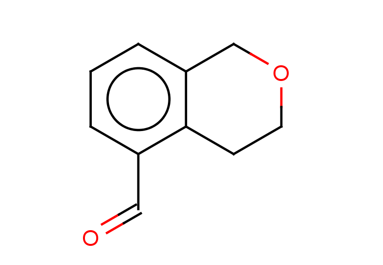 3,4-dihydro-1H-2-benzopyran-5-carbaldehyde