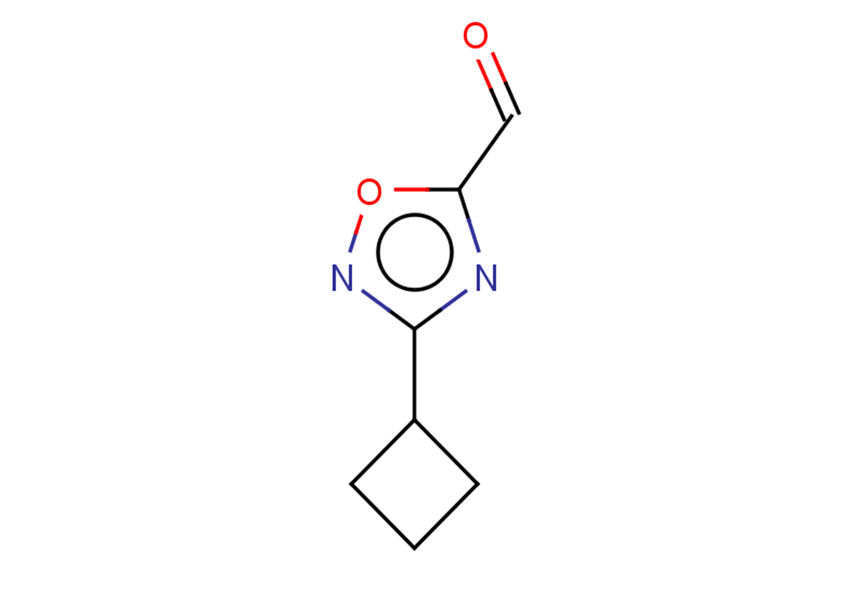 3-cyclobutyl-1,2,4-oxadiazole-5-carbaldehyde