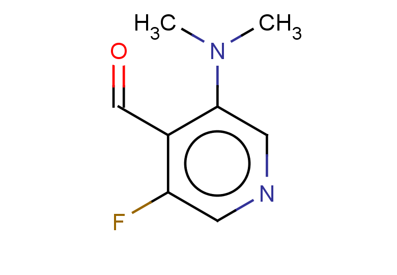 3-(dimethylamino)-5-fluoropyridine-4-carbaldehyde