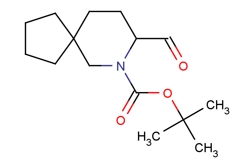 tert-butyl 8-formyl-7-azaspiro[4.5]decane-7-carboxylate