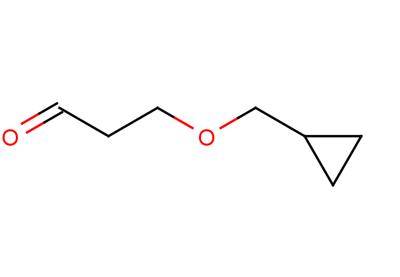 3-(cyclopropylmethoxy)propanal