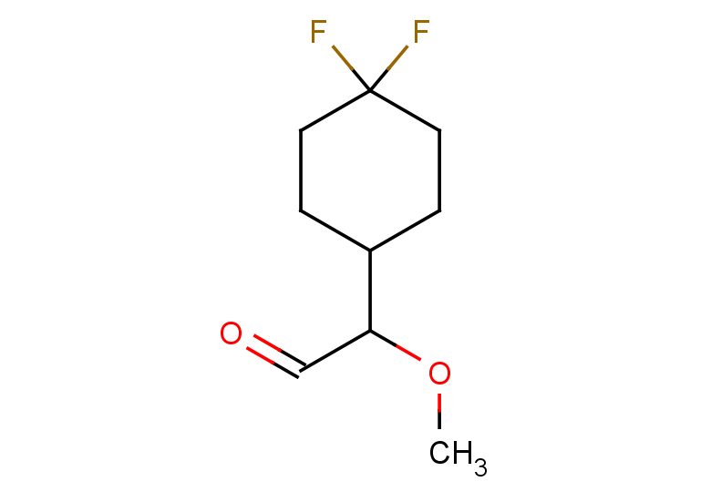 2-(4,4-difluorocyclohexyl)-2-methoxyacetaldehyde