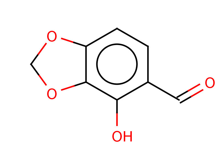 4-hydroxy-1,3-dioxaindane-5-carbaldehyde