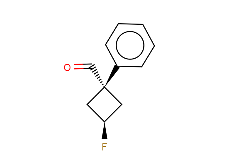 Rac(1r,3r)-3-fluoro-1-phenylcyclobutane-1-carbaldehyde