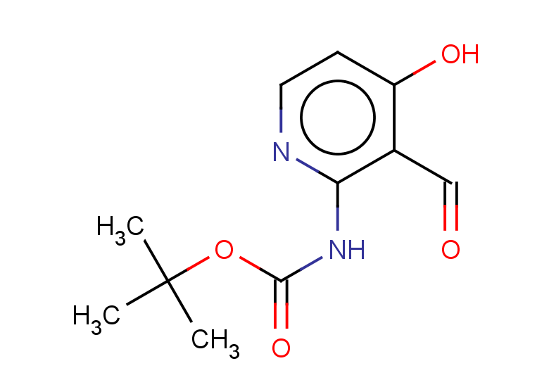 tert-butyl N-(3-formyl-4-hydroxypyridin-2-yl)carbamate