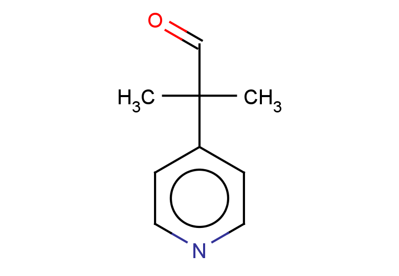 2-methyl-2-(pyridin-4-yl)propanal