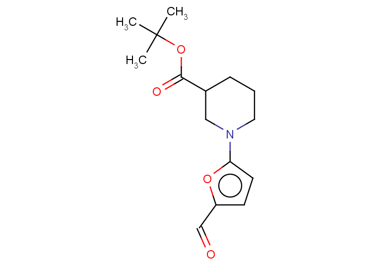 tert-butyl 1-(5-formylfuran-2-yl)piperidine-3-carboxylate
