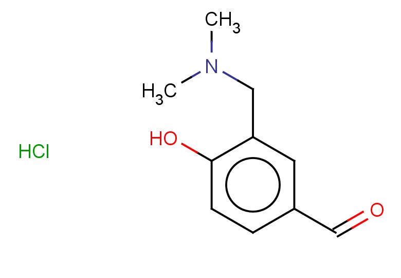 3-[(dimethylamino)methyl]-4-hydroxybenzaldehyde hydrochloride