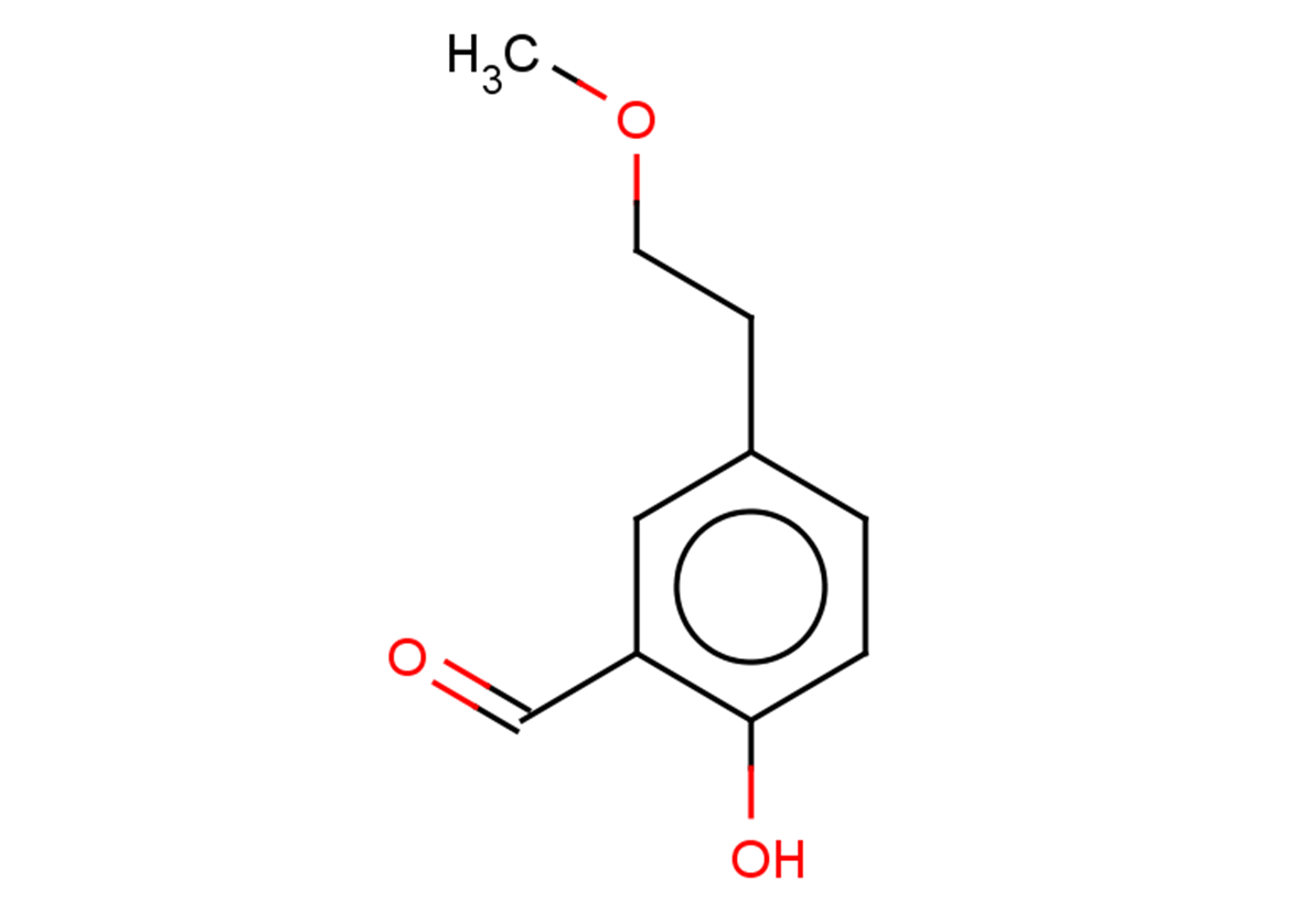 2-hydroxy-5-(2-methoxyethyl)benzaldehyde