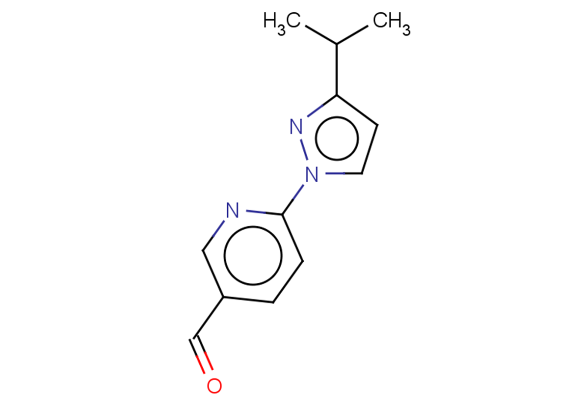 6-(3-propan-2-ylpyrazol-1-yl)pyridine-3-carbaldehyde
